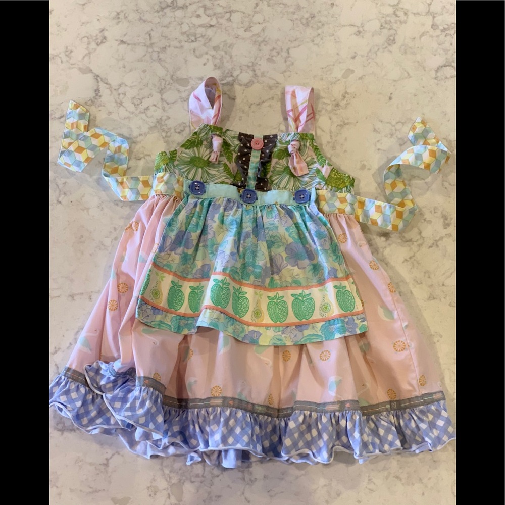 Matilda Jane Swan Apple Pear Knot Dress - Picture 2 of 5
